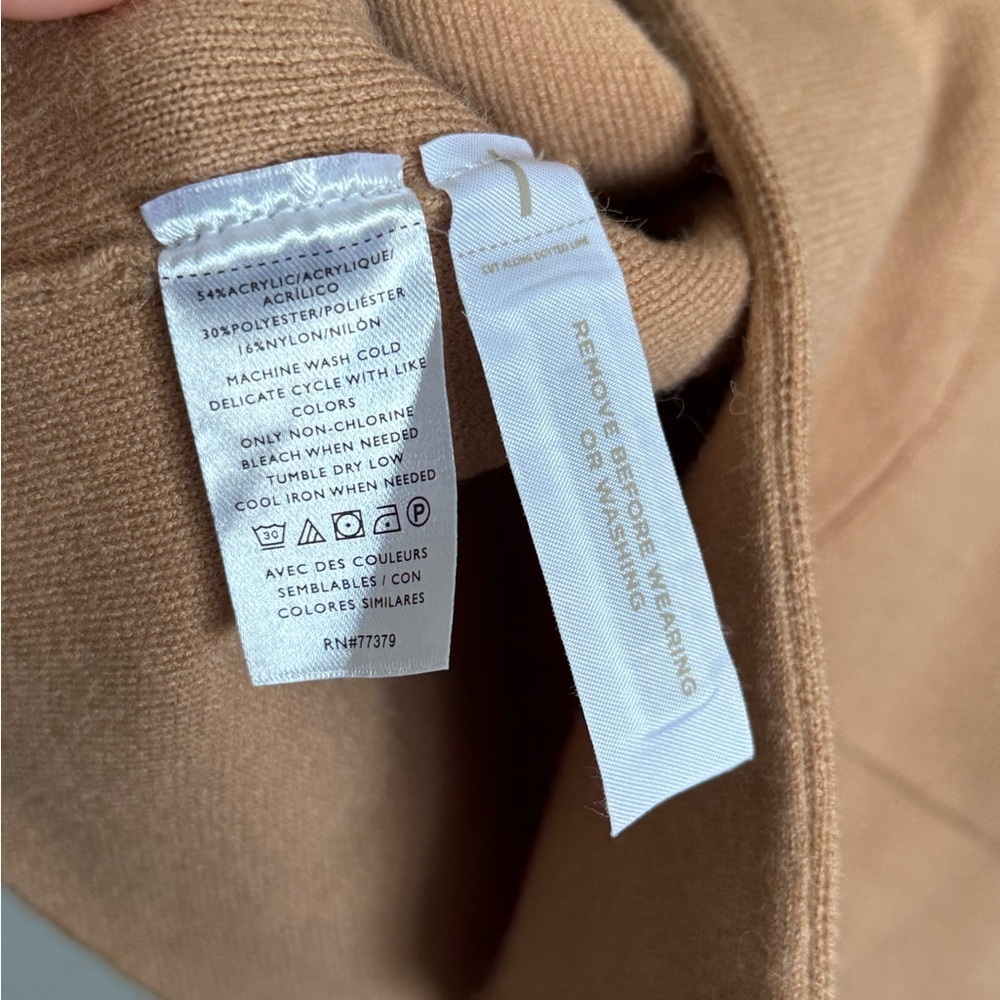 Ann Taylor Camel Blazer Jacket XL NWT - Picture 6 of 8